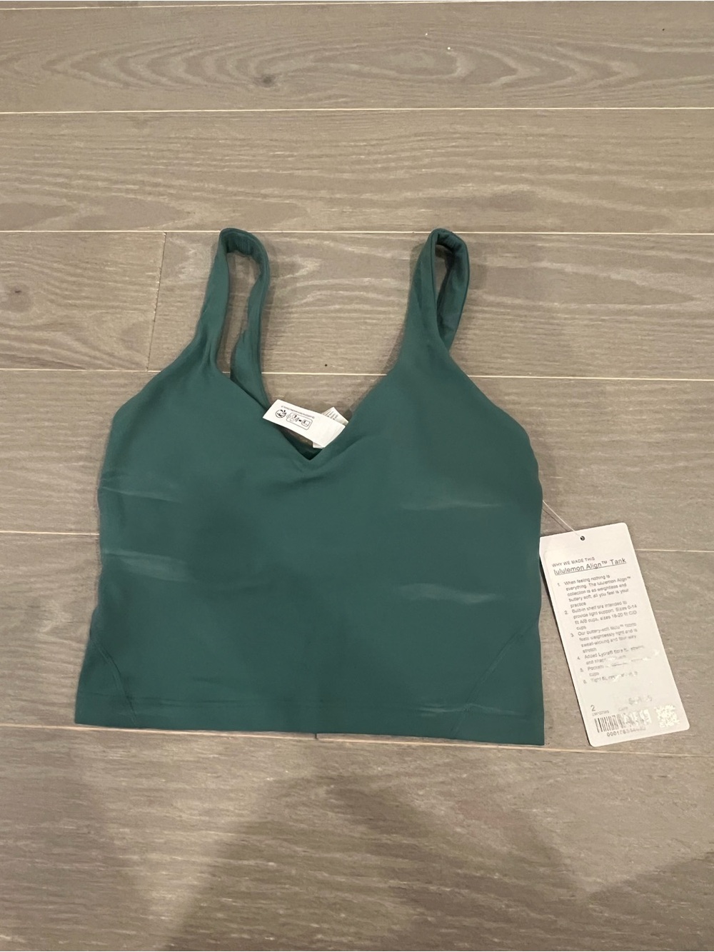 lululemon Align Tank in Deep Teal